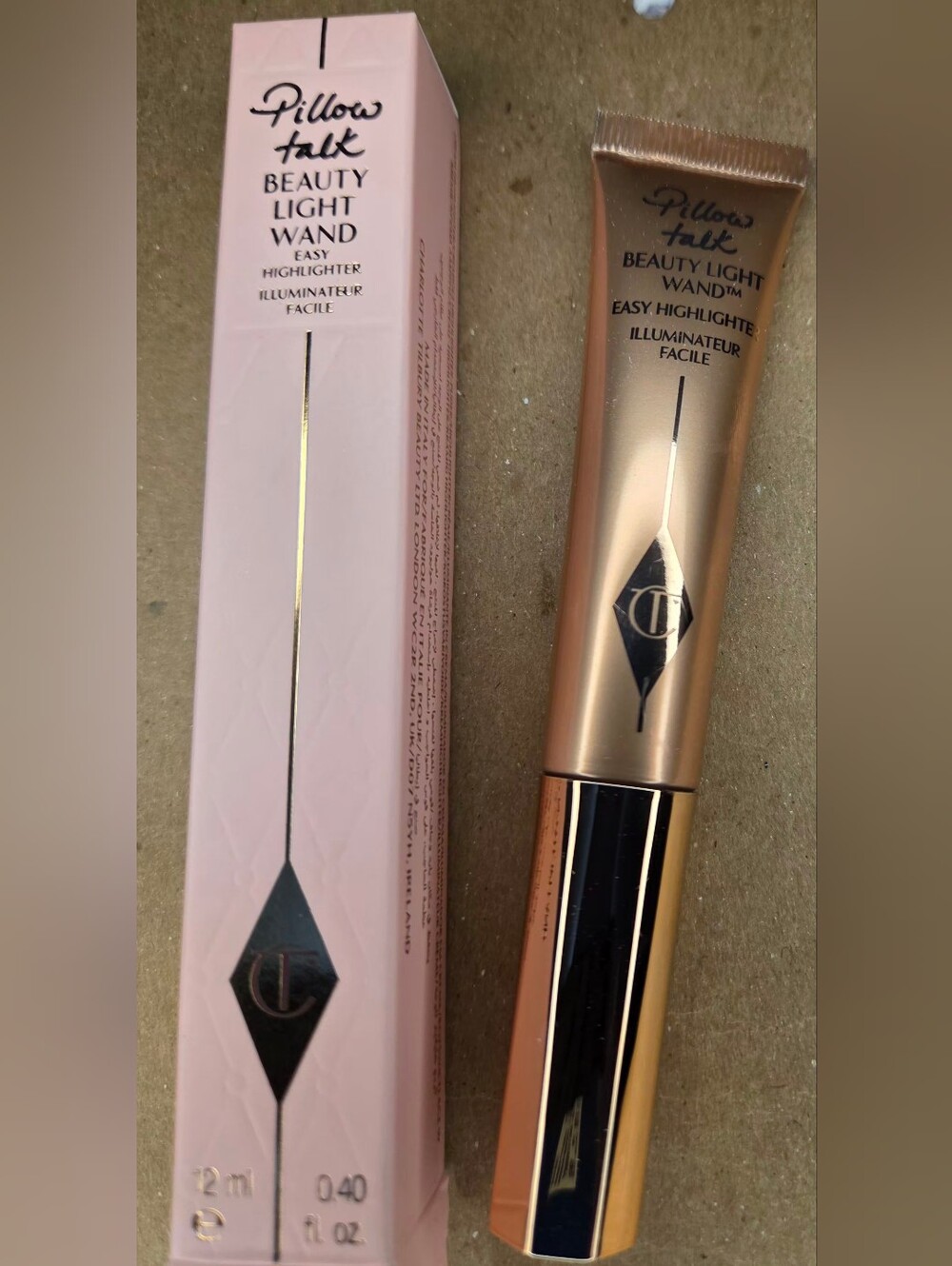 Charlotte Tilbury Pillow Talk Beauty Light Wand Highlighter - BNIB